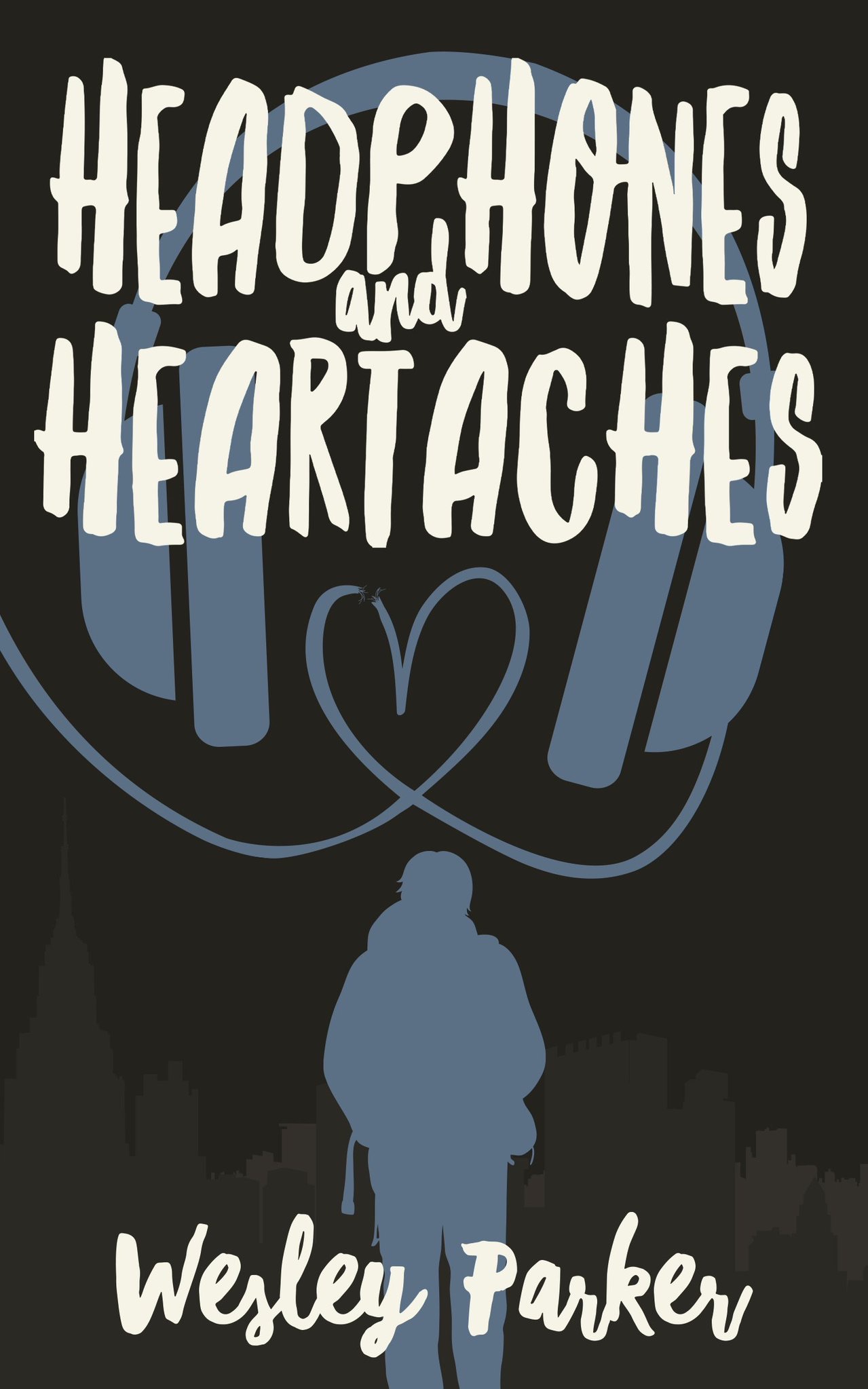 Headphones and Heartaches book cover.